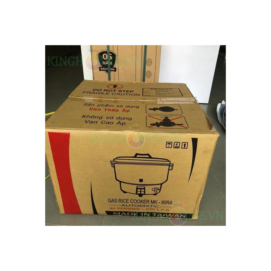 Nồi cơm gas công nghiệp Kiwa 10L - 16L Nhập Khẩu Đài Loan