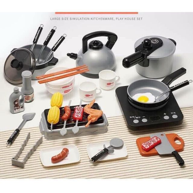 BỘ ĐỒ CHƠI NẤU ĂN 36 MÓN CHO BÉ