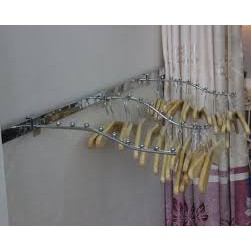 Thanh bi móc treo quần áo (10 Cái)  [FREE SHIP-RẺ] giá rẻ xài bền chịu lực tốt, tiết kiệm chi phí