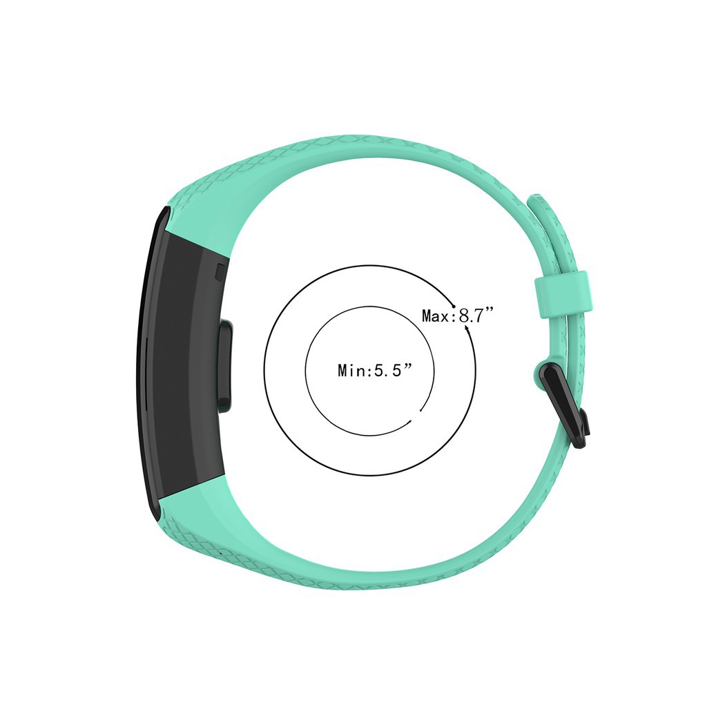 Dây Đeo Thay Thế Chất Liệu Silicon Màu Trơn Cho Garmin Vivosmart Hr