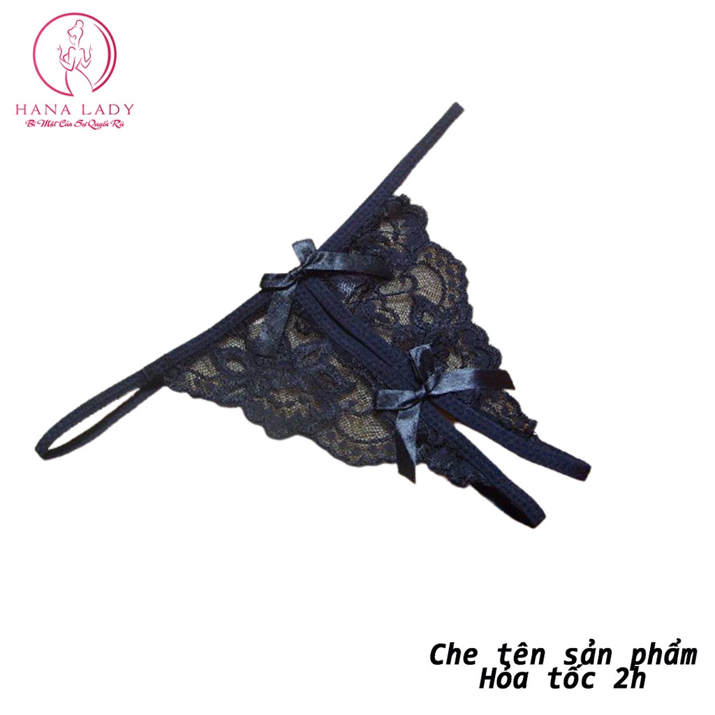 Quần lọt khe ren hở đáy hình bướm, quần chip sexy gợi cảm L075