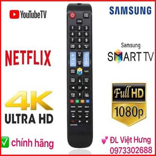 Điều khiển Tivi SAMSUNG smart dài-Sử dụng cho TV SAMSUNG dòng AU- chính hãng