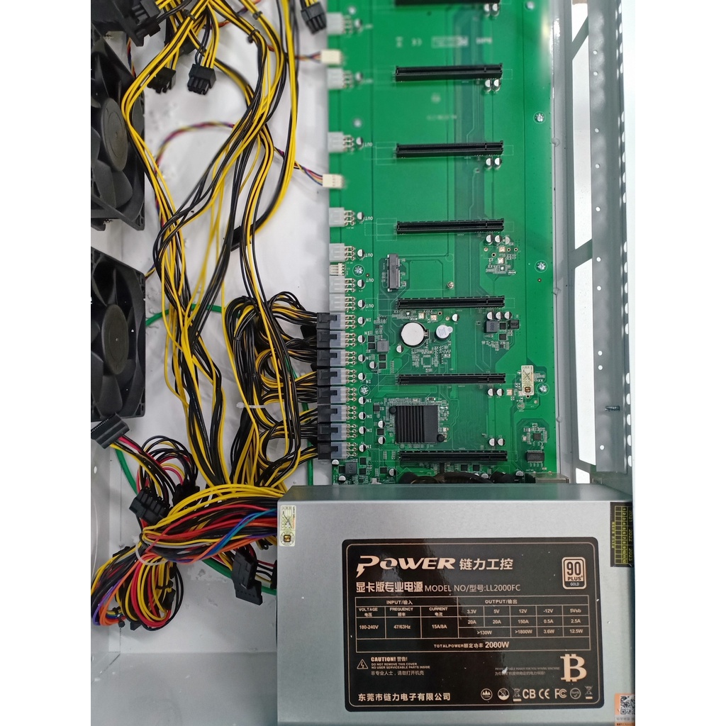 Full thùng đào 4u MAIN liền 8 chân B75 GIÁ SỐC cắm vga chạy