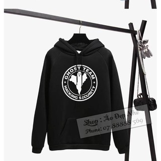 Áo Hoodie Ghost Team đen chất đẹp