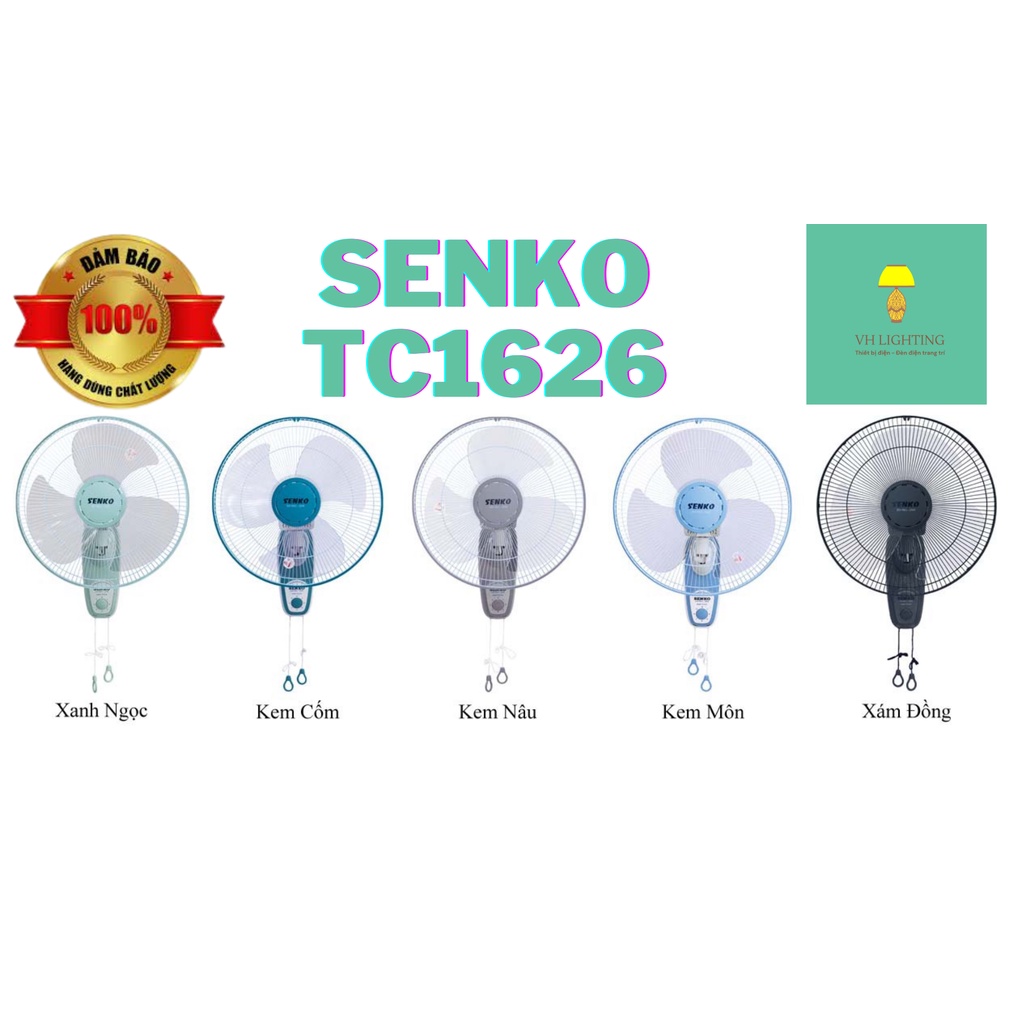 Quạt Treo 2 dây SENKO TC1626 (3 chế độ x chuyển hướng điện).