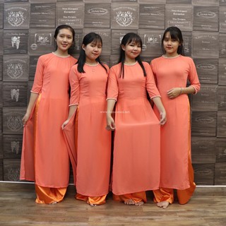 Quần áo dài xả kho lỗ màu cam
