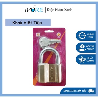 Ổ khóa treo đồng việt tiệp 83 x 58 phi 10mm 0163m cao cấp - dnx ipure