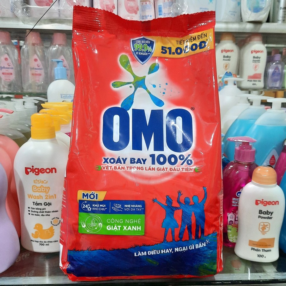 Bột Giặt OMO Đỏ 3kg