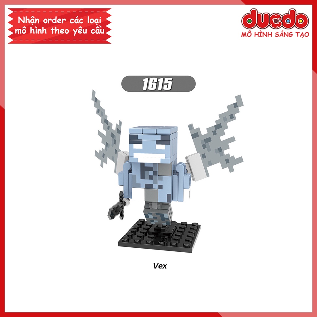 Minifigures các nhân vật Minecraft - Đồ chơi Lắp ghép Xếp hình Mini Mô hình XINH X0301