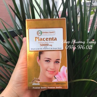 Viên uống nhau thai cừu Golden Health 50.000mg 100 viên
