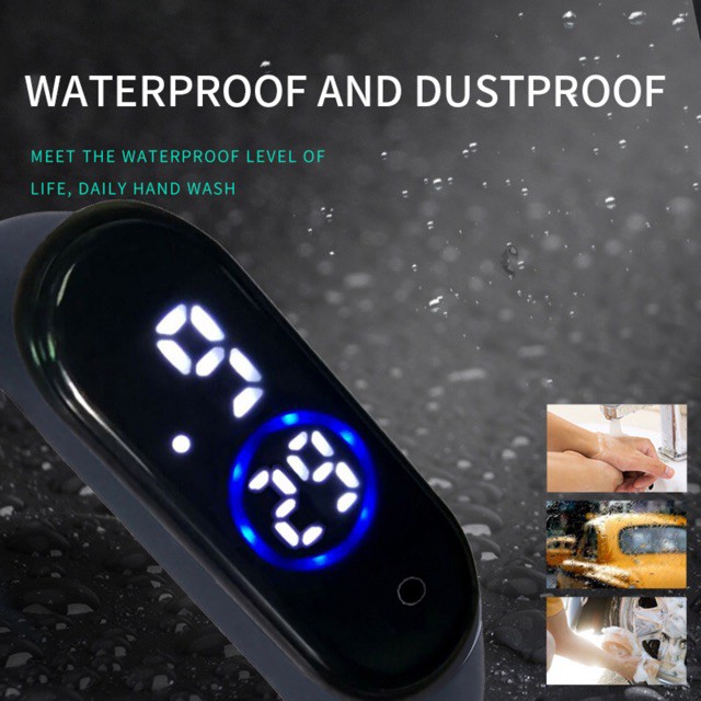 Đồng hồ thể thao nam nữ Ulzzang Sport đèn Led chống nước cực tốt - MS25 | BigBuy360 - bigbuy360.vn