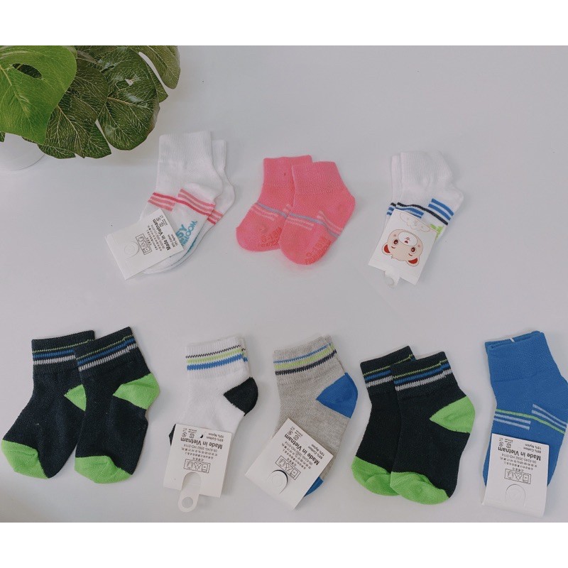 Set 5 đôi tất xuất bé trai/bé gái