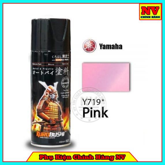 Sơn xit Samurai Y719 Màu hồng _Pink
