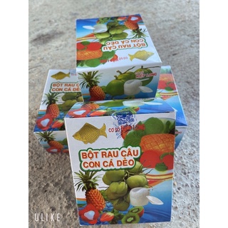 BỘT RAU CÂU CON CÁ DẺO gói 10g