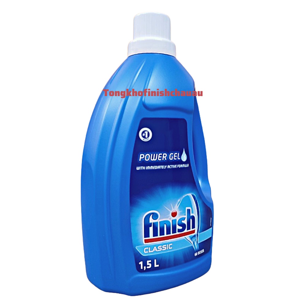 Gel rửa bát Finish Classic 1,5 lit - Chính hãng