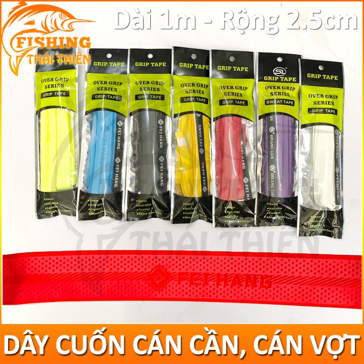 Dây cuốn cán cần câu máy, cần câu tay, cán vợt, dụng cụ thể thao, mái chèo