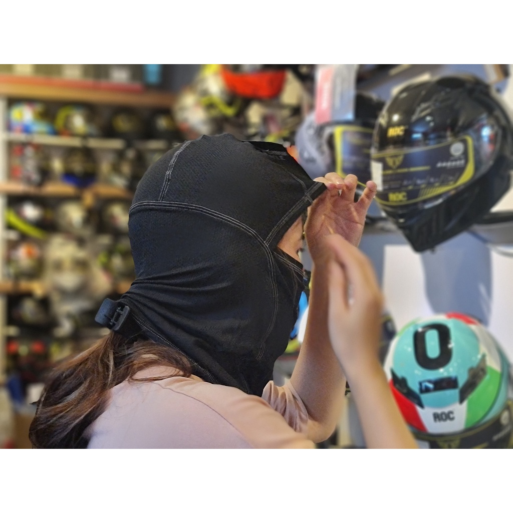 SWAT F1 Khăn Trùm Đầu Mẫu Mới 2022 - Phối Chỉ TRẮNG Cao Cấp MẪU 02