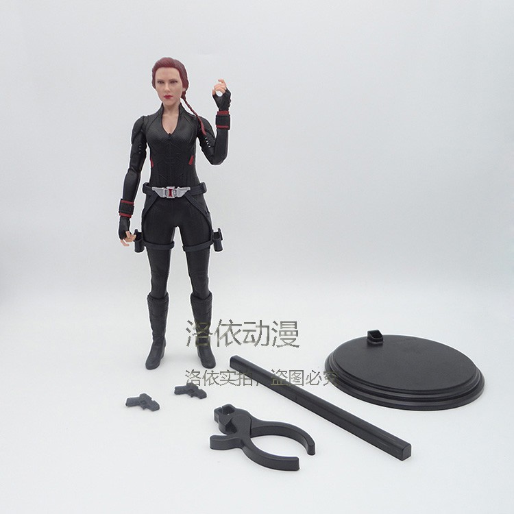 Mô hình Black Widow Natasha quá phụ áo đen chính hàng empire toys 1/6 - Avengers