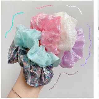 (Combo 100 cái) Cột tóc SCRUNCHIES mix mẫu 1 lớp