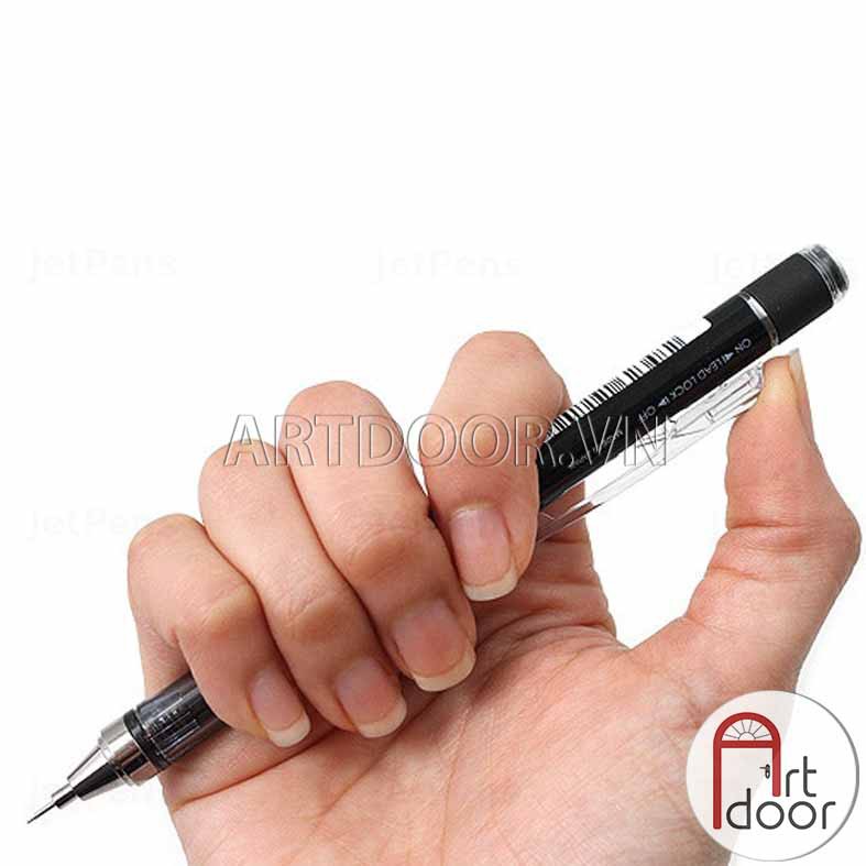 [ARTDOOR] Bút chì bấm TOMBOW Mono Graph Black (Đen, 05 mm)