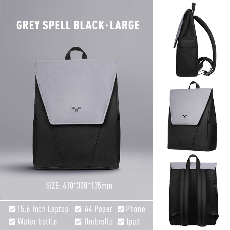 MAH Young Màu tương phản Phong cách Hàn Quốc Túi du lịch thông thường Túi đựng Máy tính xách tay chống nước thời trang dành cho sinh viên