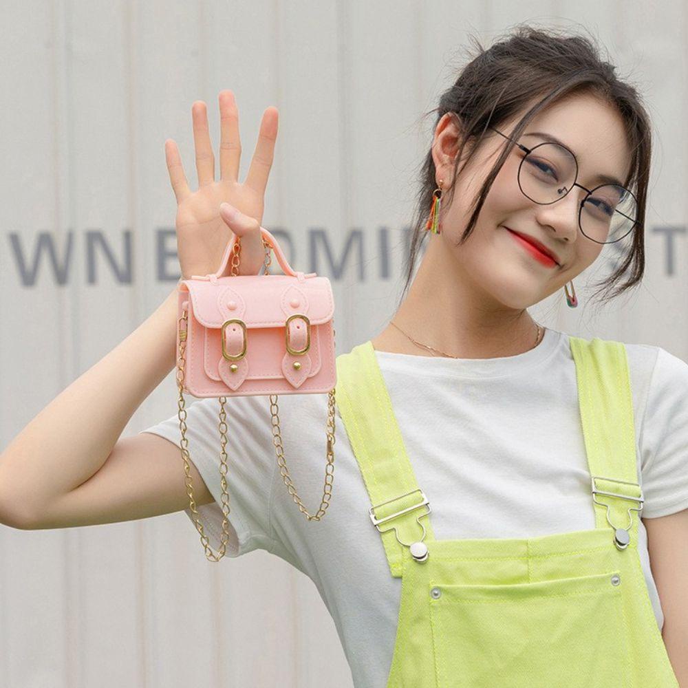 MXGOODS Túi Xách Dáng Vuông Nhỏ Thiết Kế Tinh Tế Thời Trang Cho Nữ