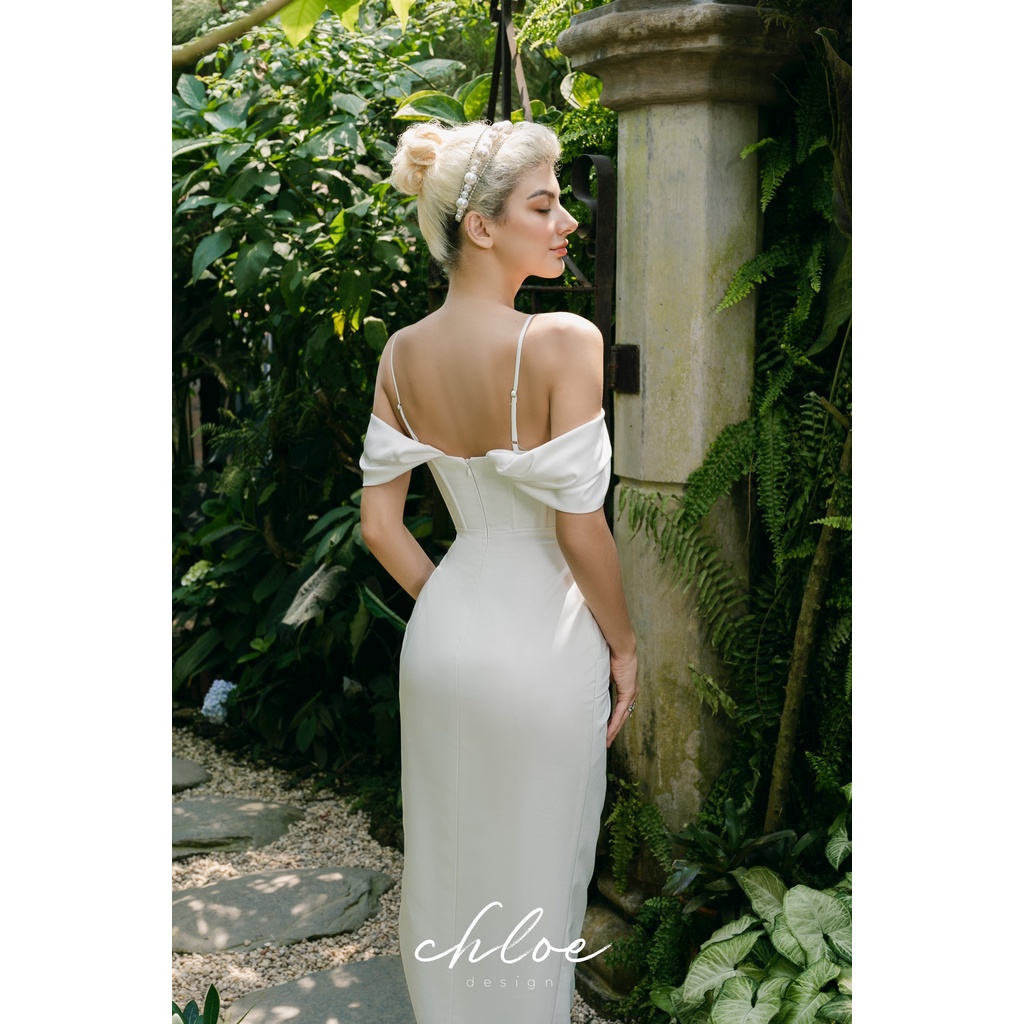 Váy thiết kế Chloe Sora 22 - Váy chất liệu lụa cao cấp - Size S - M - L - May đo