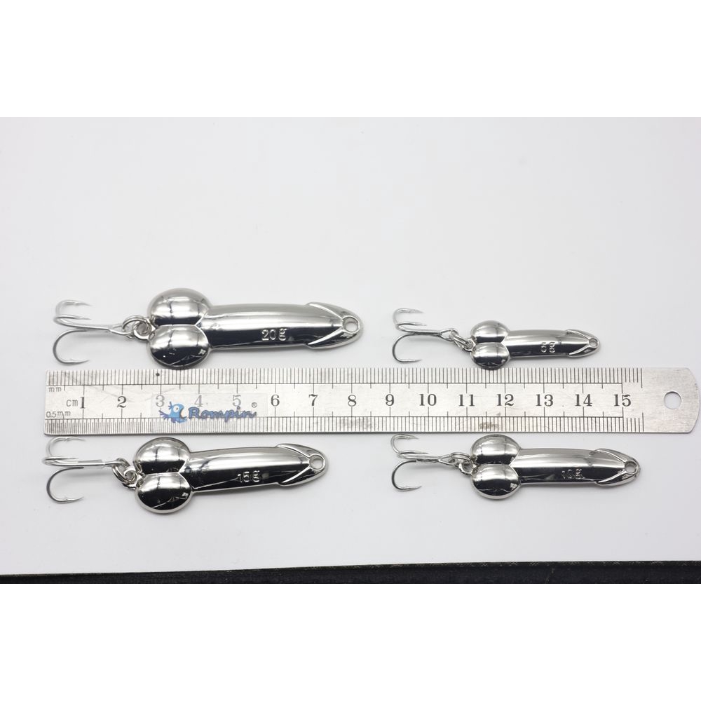 Mồi Câu Cá Giả Bằng Kim Loại Cứng 5g 10g 15g 20g