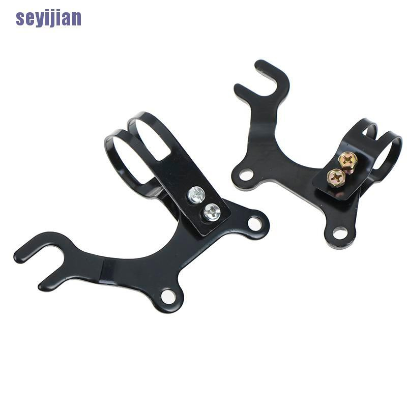 [SJ] Adjustable black bicycle bike disc brake bracket frame adaptor mounting holder  YN