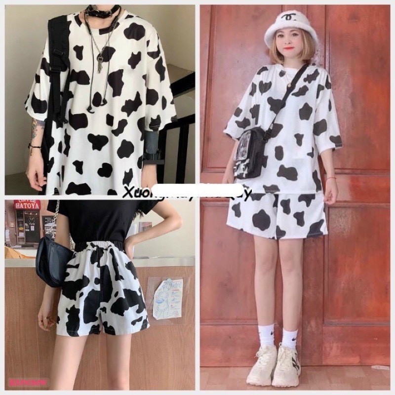 🌟 SIÊU ĐẲNG CẤP GIÁ SẬP SÀN 🌟 Set Bộ Quần Áo Bò Sữa Siêu Hot Siêu Cá Tinh | BigBuy360 - bigbuy360.vn