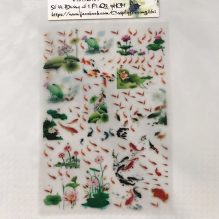 Sticker trang trí resin