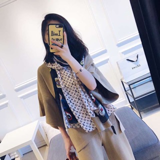 Khăn choàng lụa 4 mùa size 180x90 LV fullbox