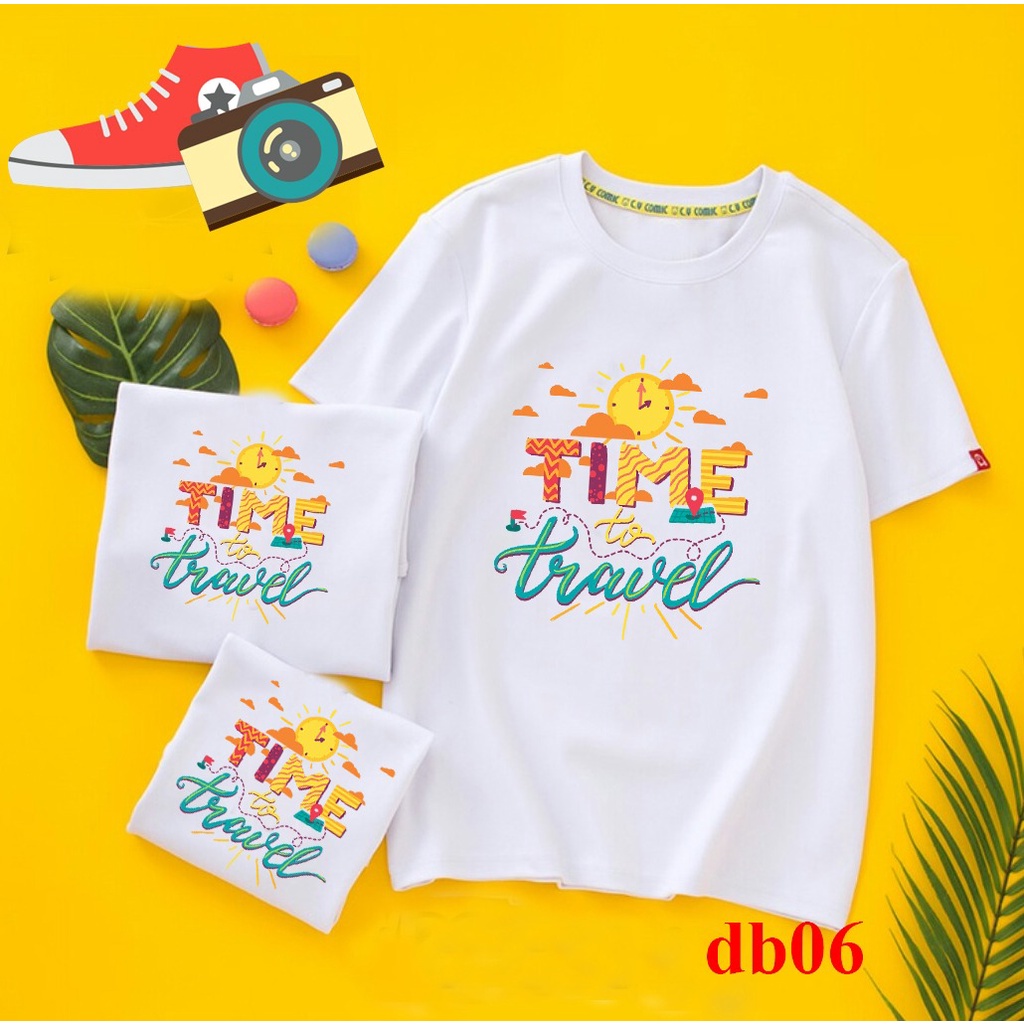quần áo gia đình, áo thun cho cả gia đình in summer mùa hè -- [Giá niêm yết là giá của 1 áo]