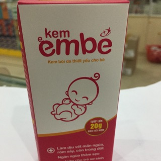 Kem em bé ngăn ngừa các vết thâm sẹo cho bé 20g
