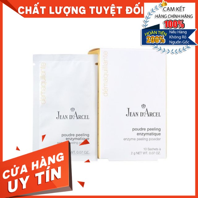 [HÀNG NHẬP KHẨU] Bột enzym tẩy tế bào chết sinh học Jean D’Arcel Enzymatic Peeling Powder 20x2g