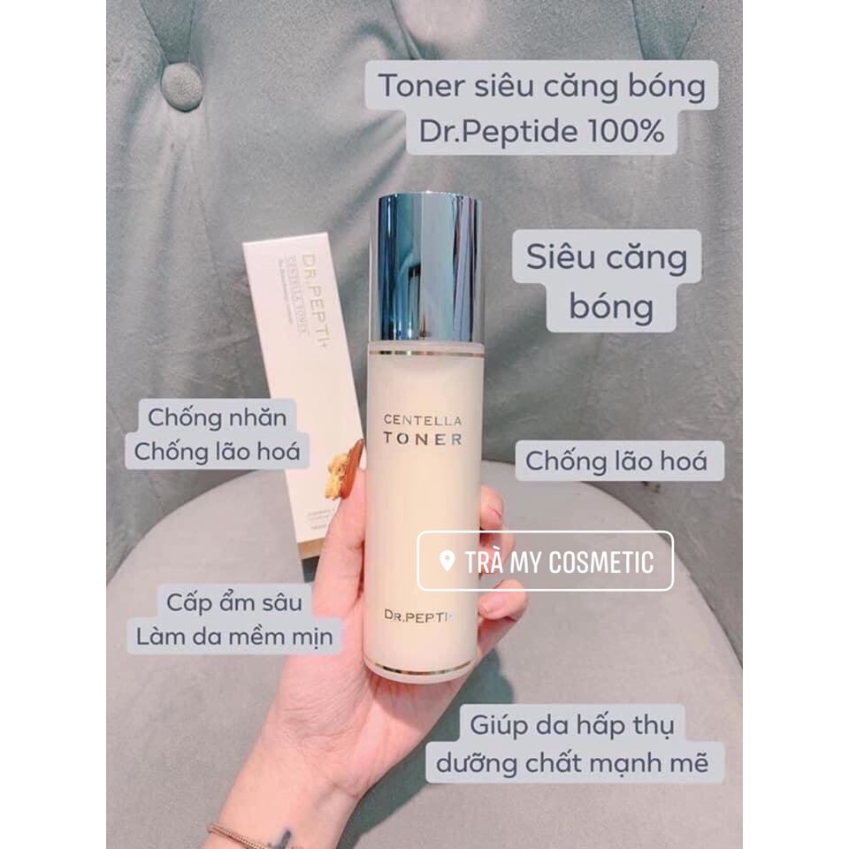 [CHÍNH HÃNG] Toner Căng Bóng DR.PEPTI+ Hàn Quốc 180ml