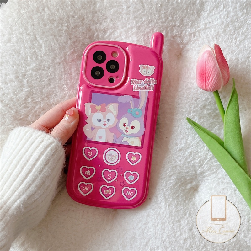 Ốp Điện Thoại TPU Mềm Họa Tiết Disney Linabelu StellaLou Cho iPhone 11 12 13 14 Pro MAX 7 8 Plus XR X XS MAX SE 2020