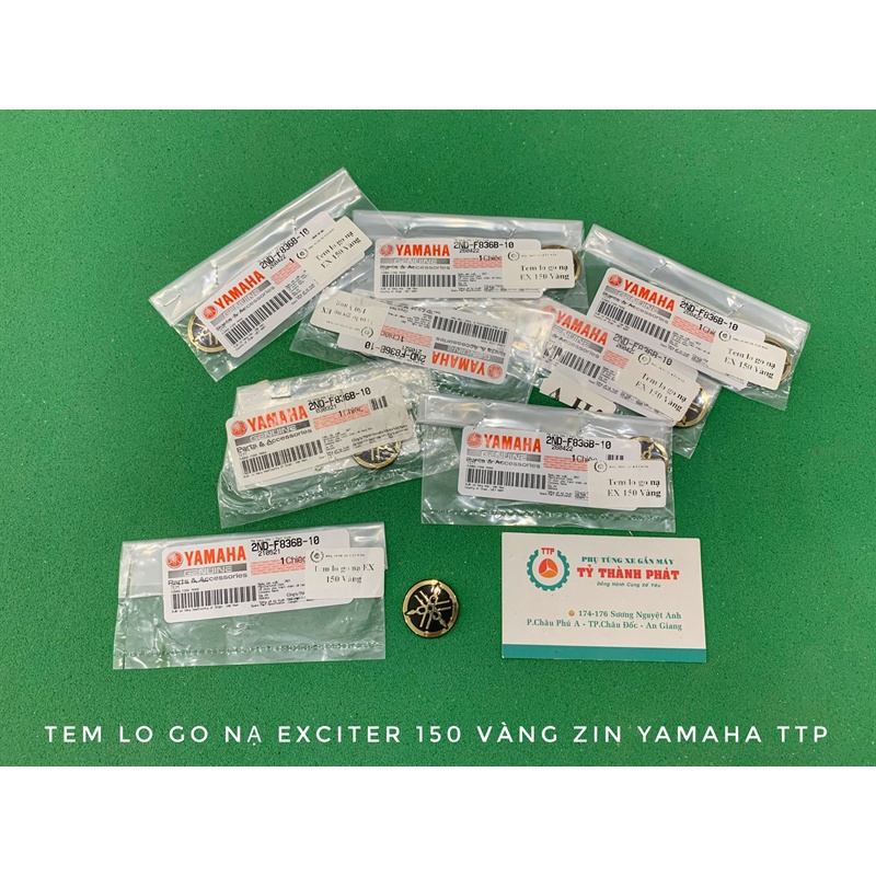 Tem lo go nạ EX 150 Xi Vàng 25mm 2NDT