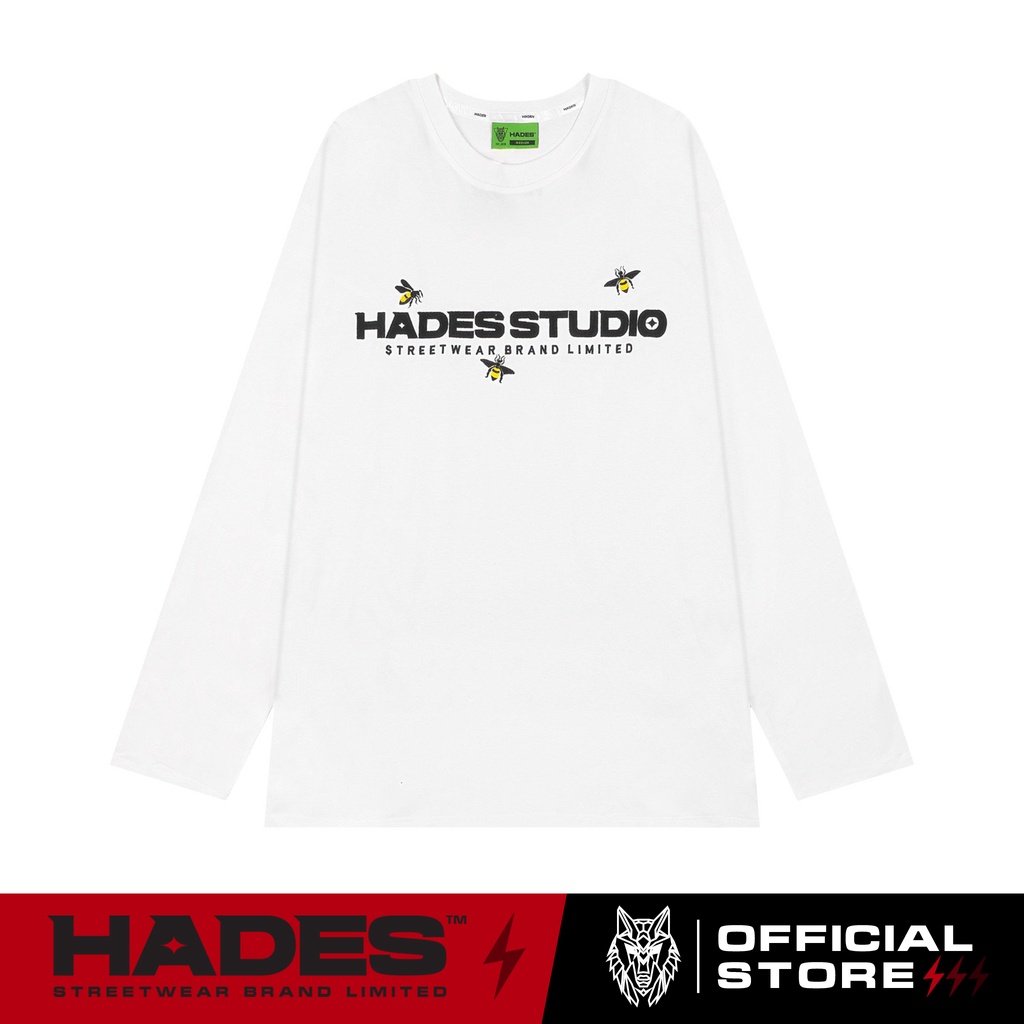 Áo Thun Tay Dài Unisex ESSENTIAL 100% Cotton HADES Brand Chính Hãng
