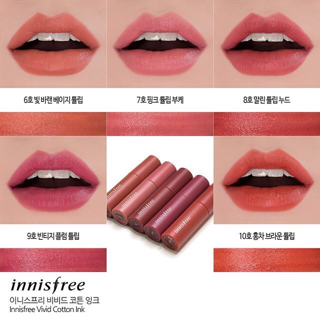 Son kem INNISFREE VIVID COTTON INK | BigBuy360 - bigbuy360.vn