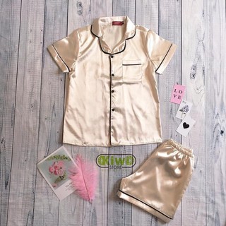 Đồ mặc nhà Pijama phi lụa loại 1