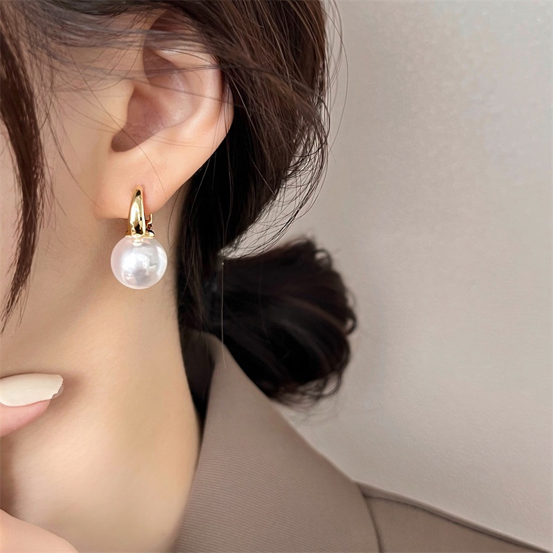 Bông Tai Ngọc Trai Thời Trang Sang Trọng Cho Nữ 22 Năm F705