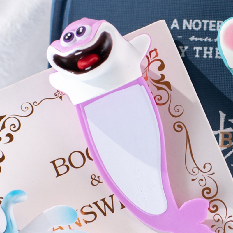 Blg Thẻ Đánh Dấu Sách Hình Động Vật Dưới Biển Vui Nhộn Dành Cho Học Sinh/Giáng Sinh