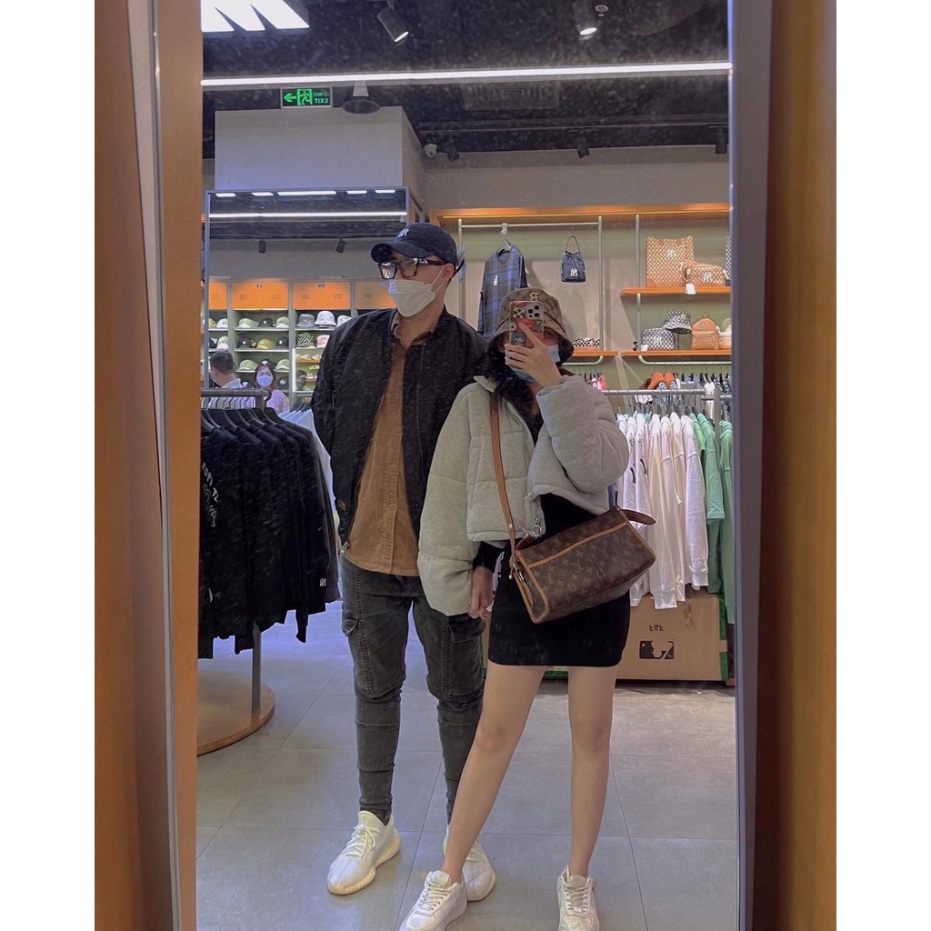 Áo Bershka Kid xuất dư, Áo croptop chần bông cho bé dài tay ấm áp thời trang năng động Hàng Chính Hãng