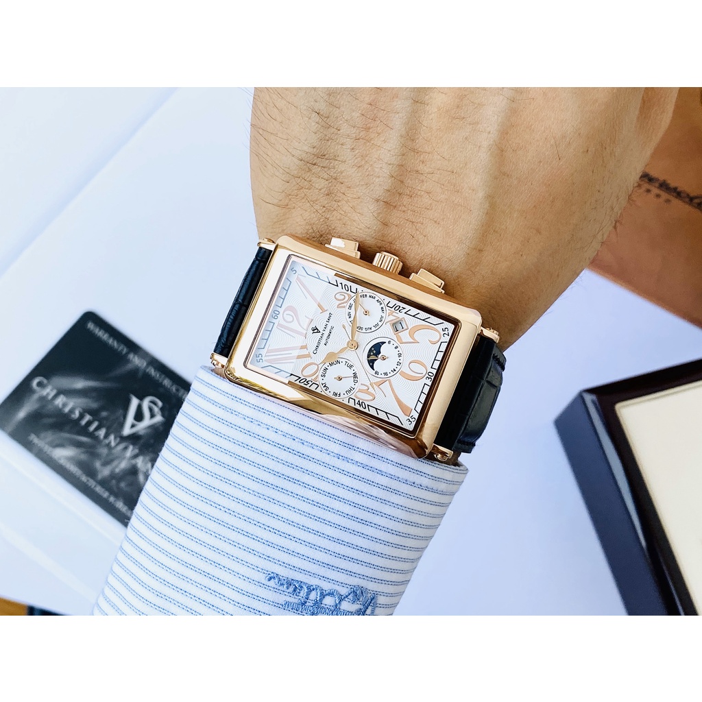 ĐỒNG HỒ NAM CHRISTIAN VAN SANT AUTOMATIC USA