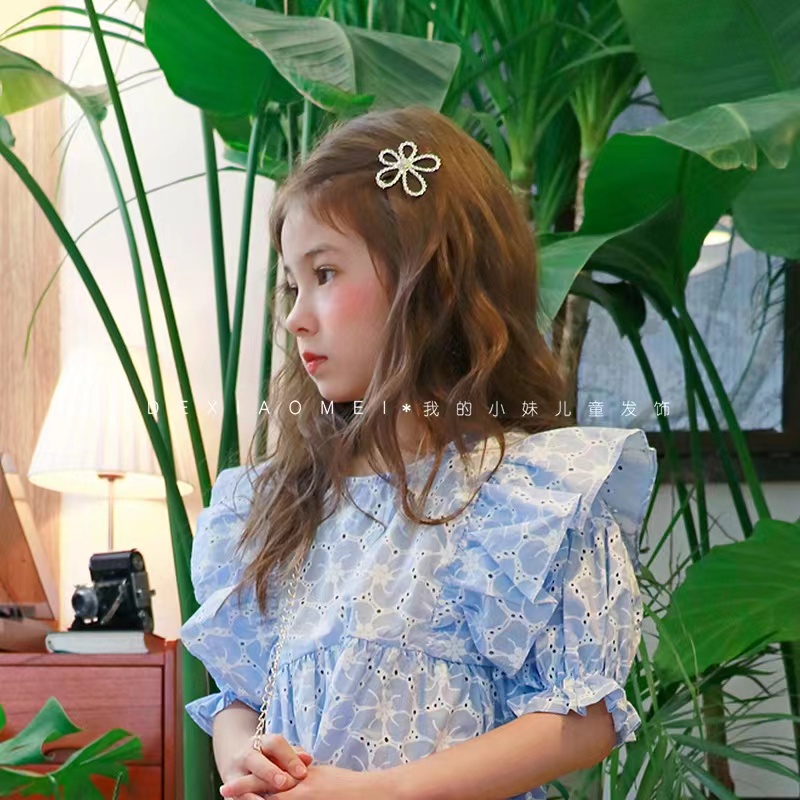 Kẹp Tóc Hình Ngôi Sao Đính Đá Phong Cách Hàn Quốc Ngọt Ngào Cho Nữ