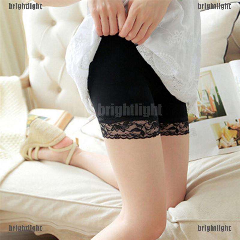 Quần An Toàn Không Đường May Phối Ren Mềm Mại