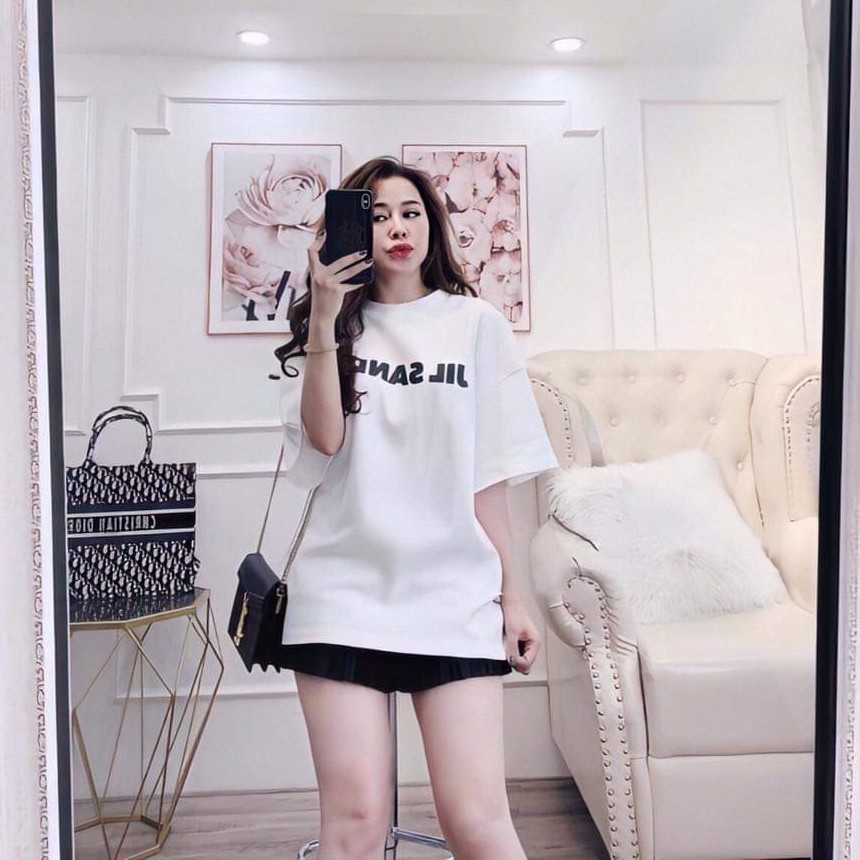 Áo thun tay lỡ JIL