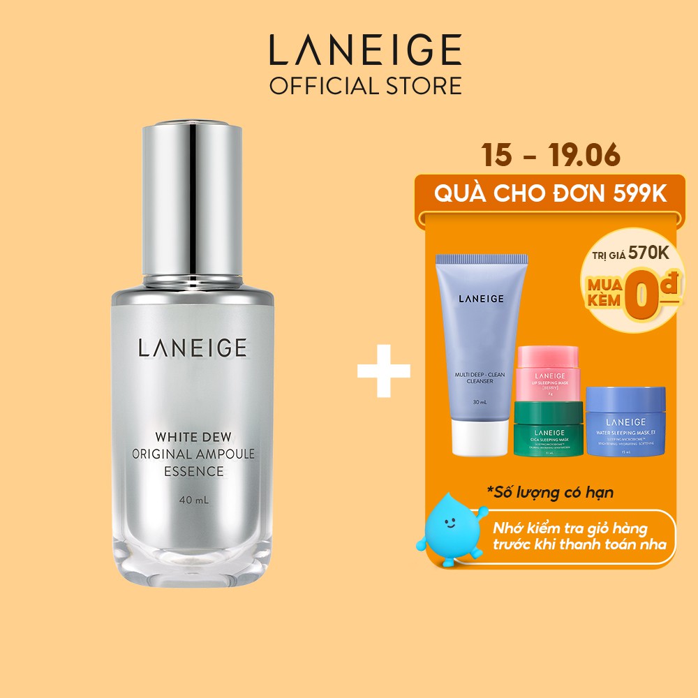 Tinh chất dưỡng trắng da Laneige White Dew Original Ampoule Essence 40Ml