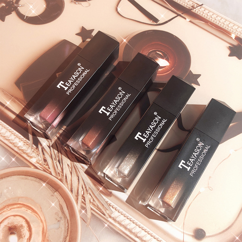 (Hàng Mới Về) Phấn Mắt Dạng Lỏng Teayason 12 Màu Tùy Chọn Chống Nước Lâu Trôi Tiện Dụng | BigBuy360 - bigbuy360.vn